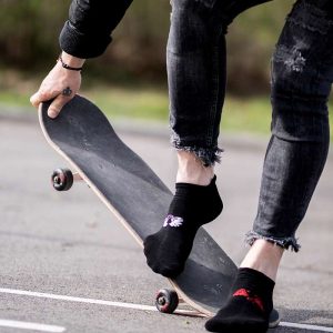 Alternative view of Īsas kokvilnas zeķes Active Day eņģelis un velns