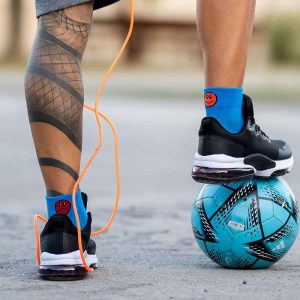 Alternative view of Aktīvās dienas kokvilnas zeķes - smaidiņi