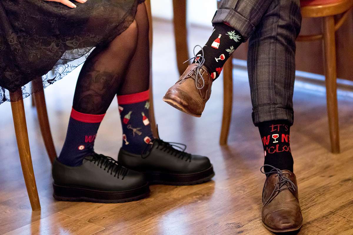 Arty Socks "Vīna darītava" - melna - Image 3