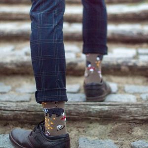 Alternative view of Kokvilnas zeķes Rudens stāsti - Āpsis