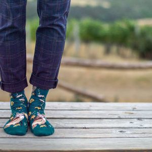 Alternative view of Kokvilnas zeķes Rudens stāsti - Pūce