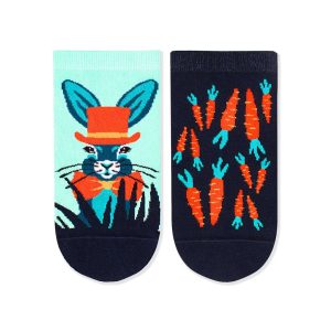 Arty Socks Lieldienu zaķa zeķes - tumši zilas