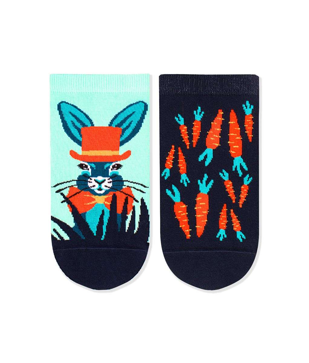 Arty Socks Lieldienu zaķa zeķes - tumši zilas
