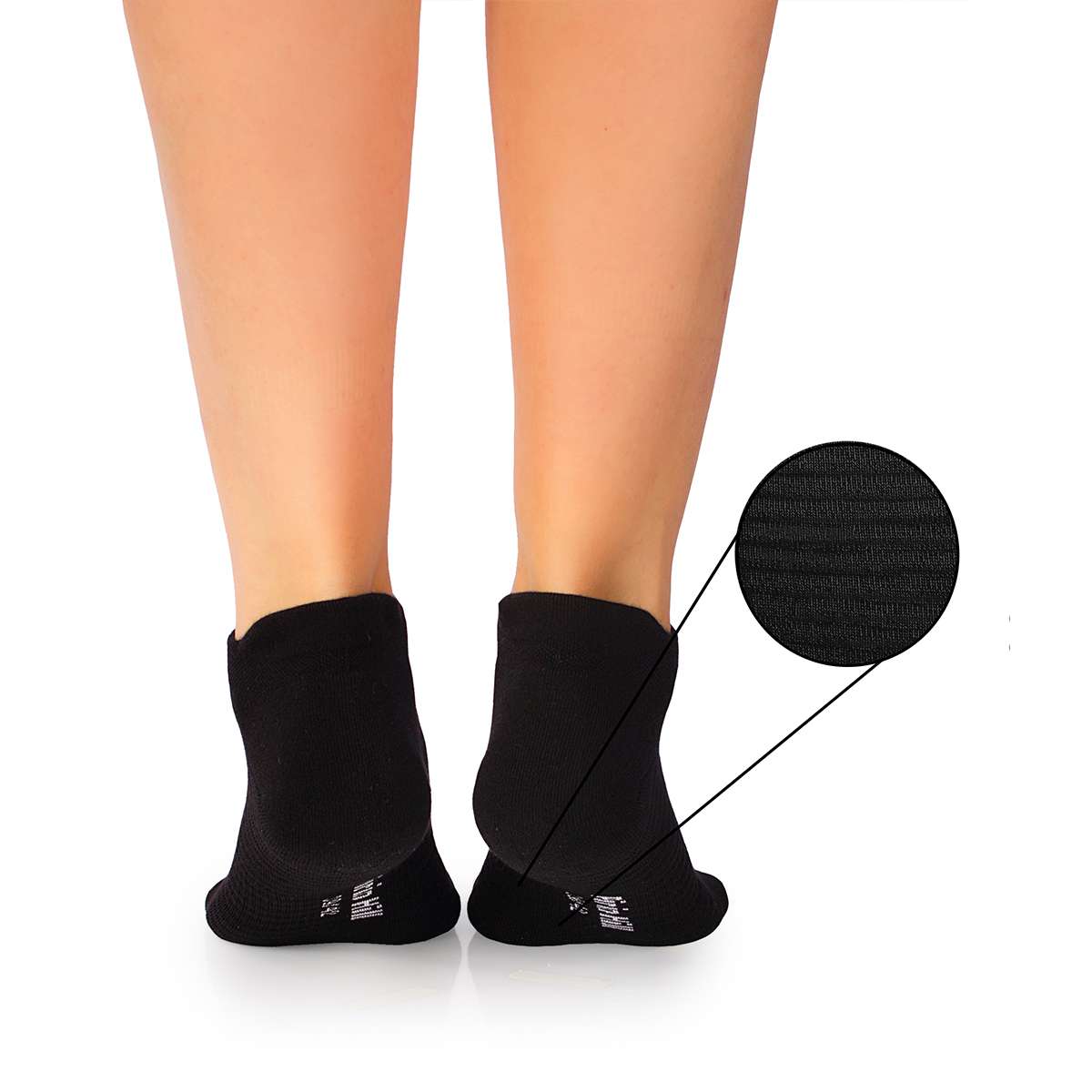 Īsas kokvilnas zeķes Active Day eņģelis un velns - Image 3