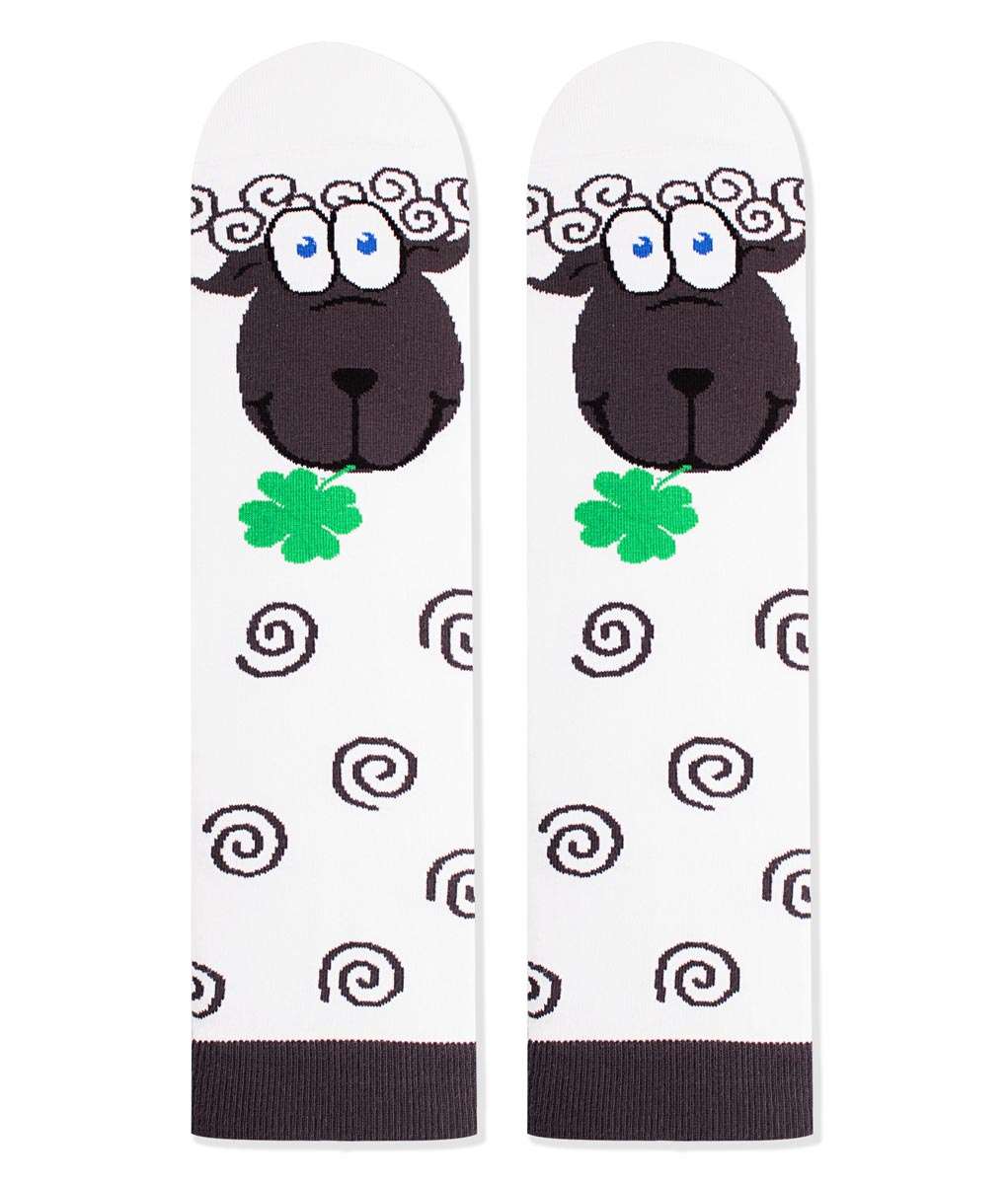 Mākslinieciskās zeķes ar aitām