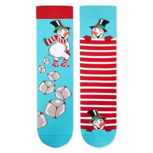 Mākslinieciskās zeķes Ice Ice Baby - Tirkīza