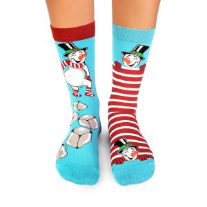 Alternative view of Mākslinieciskās zeķes Ice Ice Baby - Tirkīza