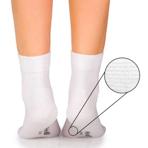 Active Day kokvilnas zeķes - baltas