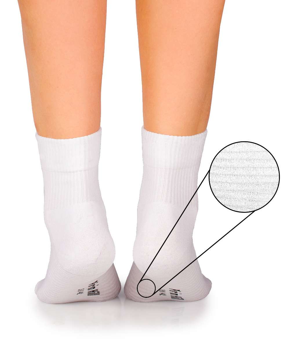 Active Day kokvilnas zeķes - baltas