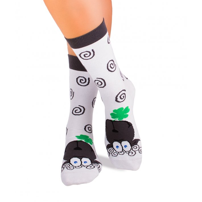 Mākslinieciskās zeķes ar aitām - Image 2