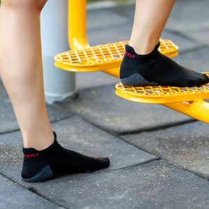 Alternative view of Īpaši plānas skriešanas zeķes ar Tactel pārklājumu – melnas